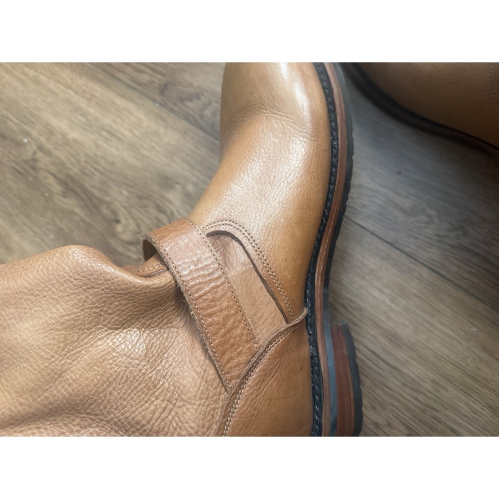 mens freebird boots 10 Easton Brown Leather Western Preppy Skater Luxury Rugged - Picture 12 of 15